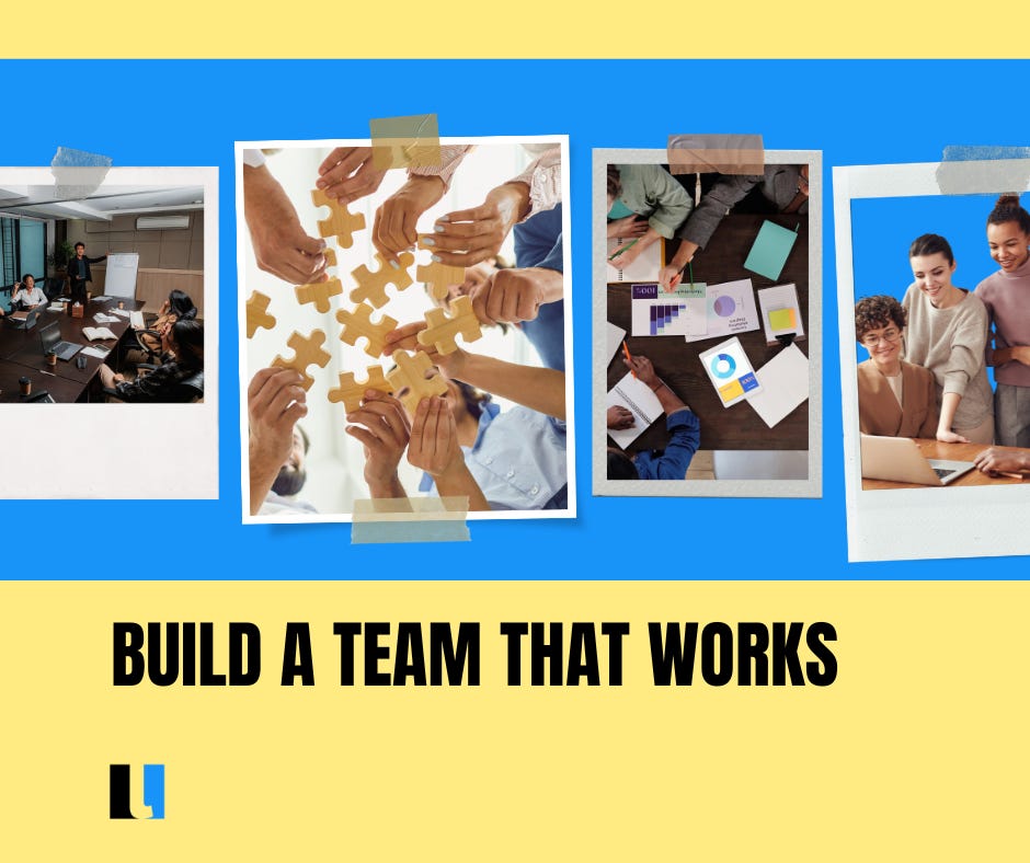 How to Build a Strong Team - by Ivona Hirschi - leadink