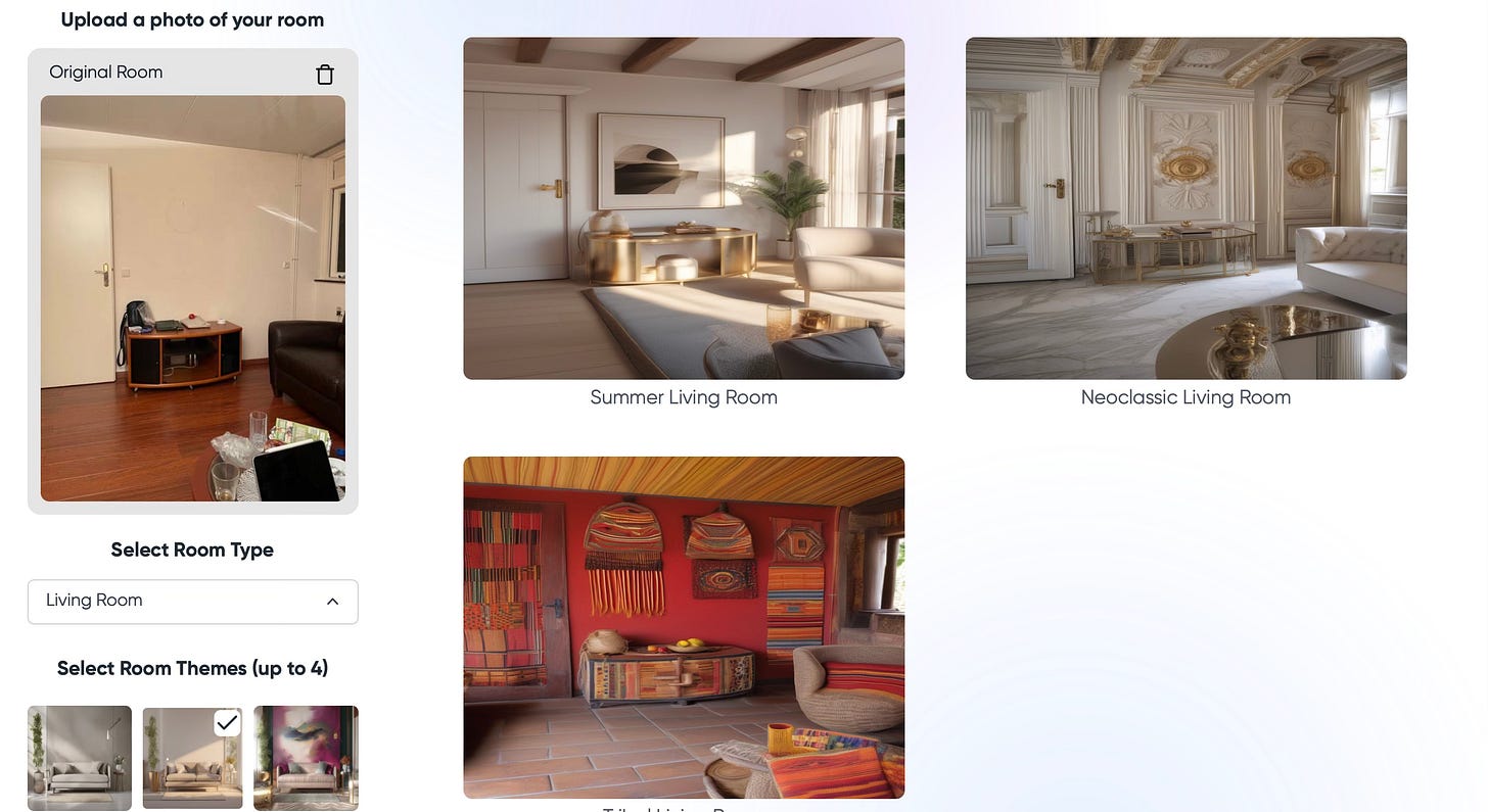 Room design by RoomGPT