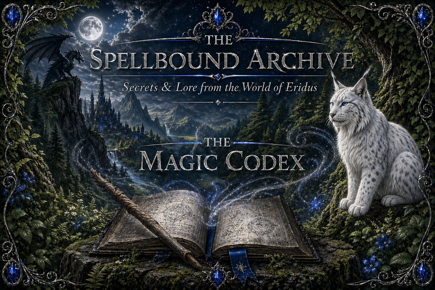 The Spellbound Archive header