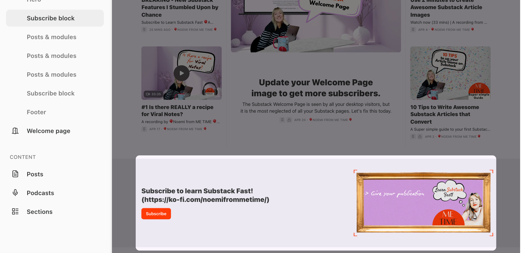 2 New Substack Features - 15 min show and tell