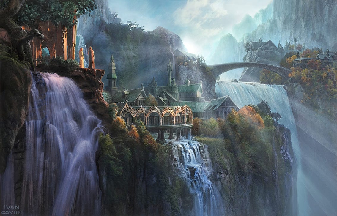 Rivendell | Ivan Cavini creative artist