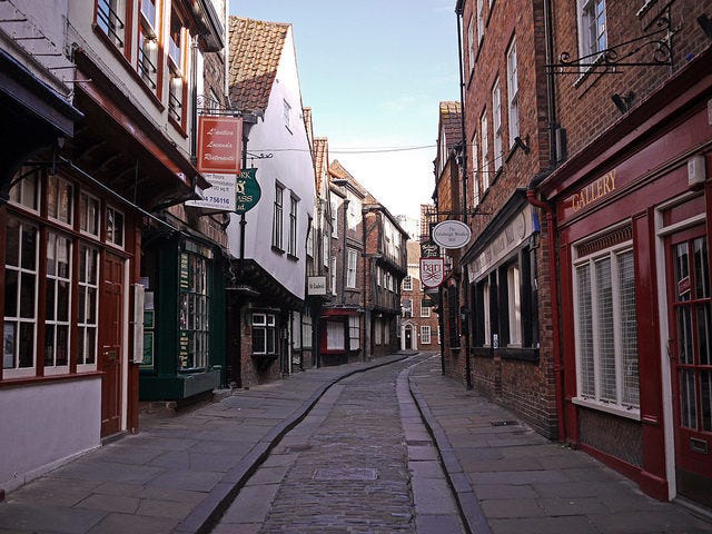 The most picturesque and best preserved medieval streets in England