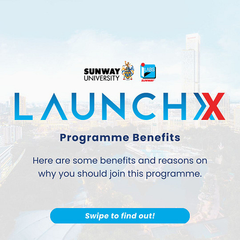 Launch X Programme Benefits