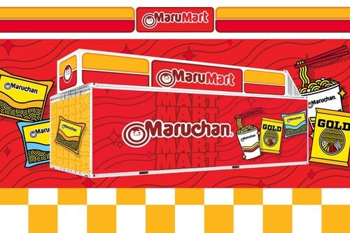 Maruchan Greets Festival Goers in Cabazon with Immersive Pop Up (PRNewsfoto/Maruchan) Maruchan Greets Festival Goers in Cabazon with Immersive Pop Up (PRNewsfoto/Maruchan)