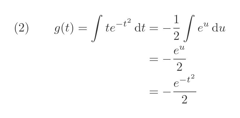 Example integral