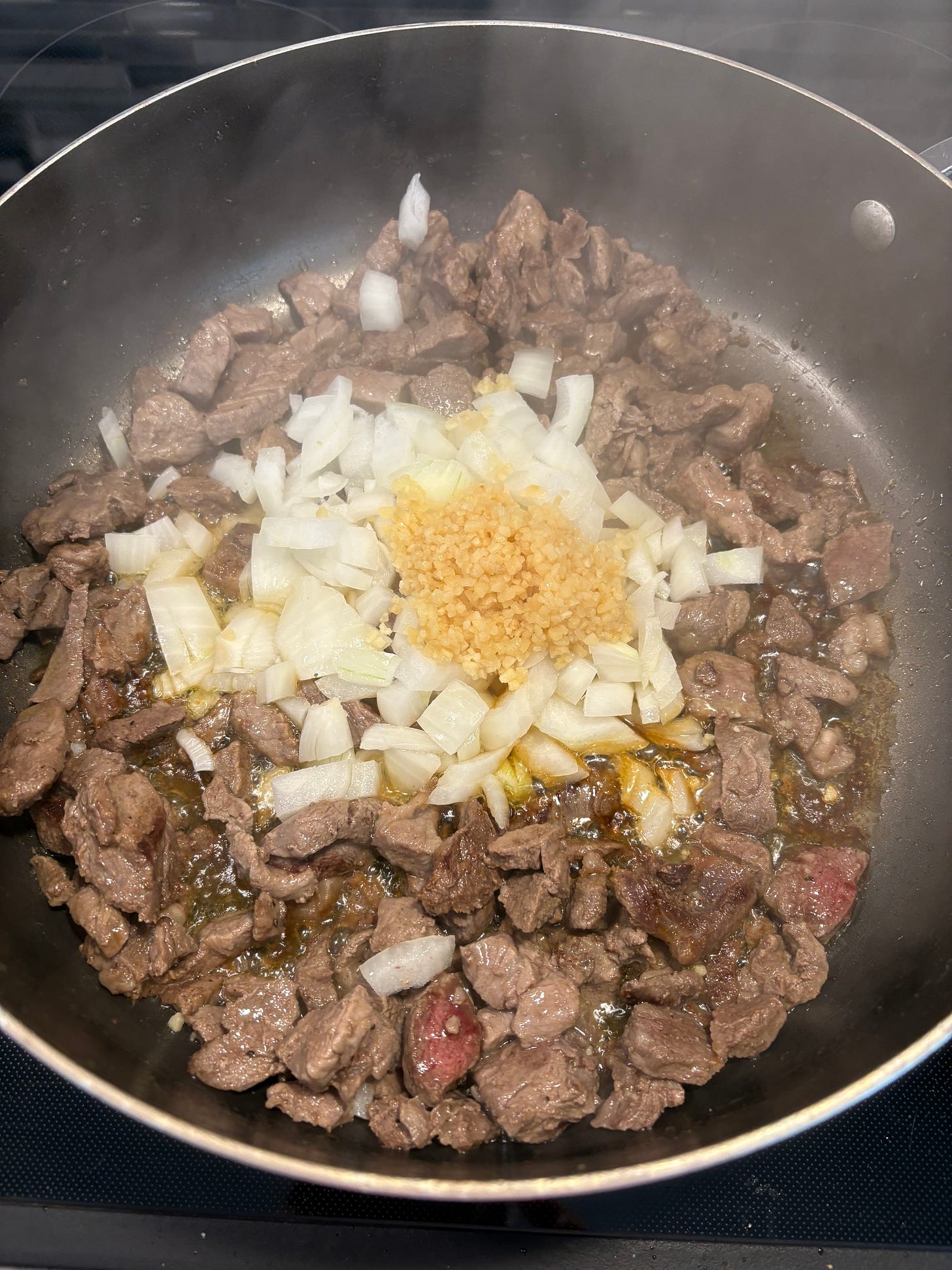 the steps for the recipe