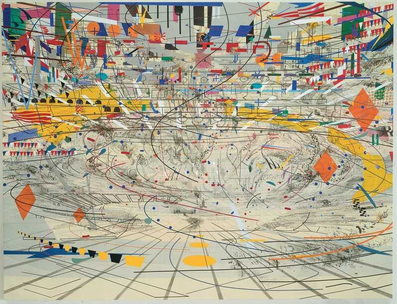 Julie Mehretu | Stadia II (2004) | Artsy