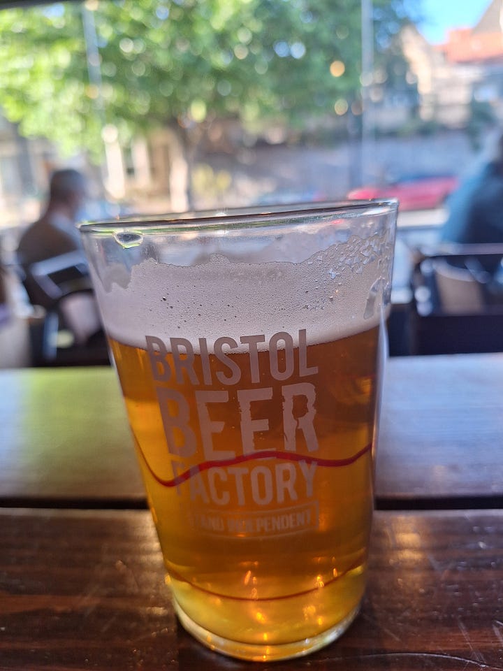 The Bristol Beer Factory taproom and a pint of Independence