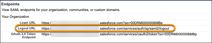 Single Logout for SAML SP endpoint