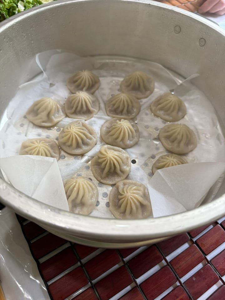 pho soup dumpling