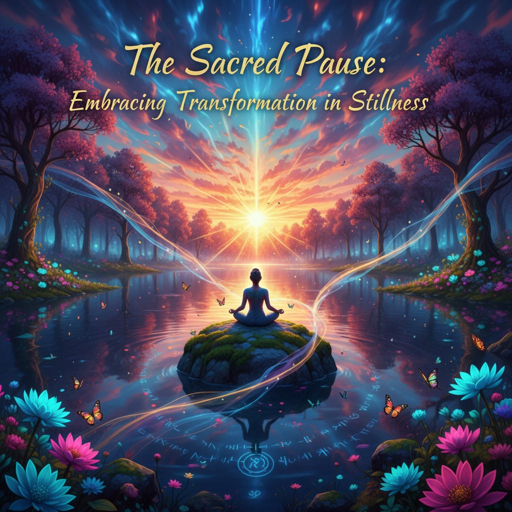 Pause Ritual The Sacred Pause: Embracing Transformation in Stillness