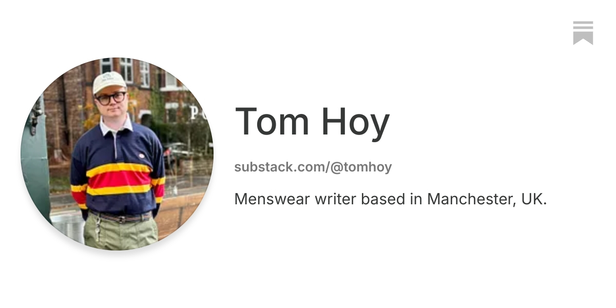 Tom Hoy | Substack