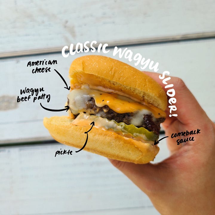 Classic Wagyu Slider Son of a Butcher