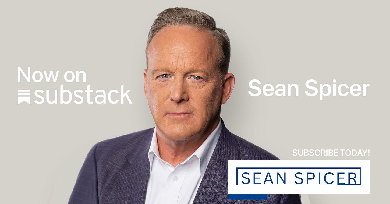 Sean Spicer | Substack