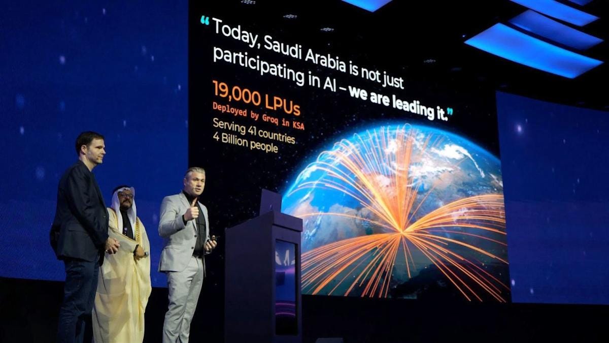 Saudi's new AI firm picks US chipmaker Groq for inference