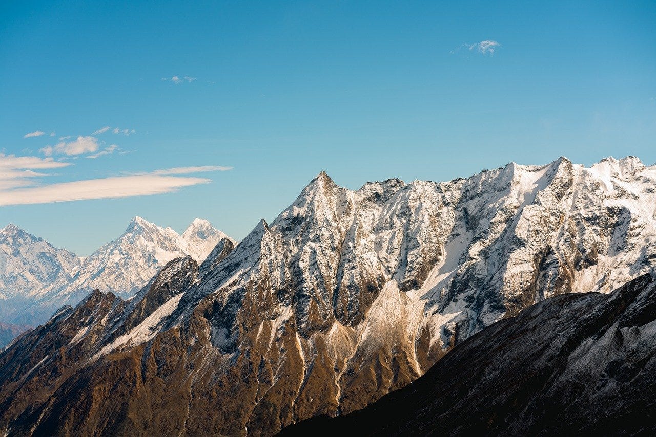 Free Mountains Nepal photo and picture