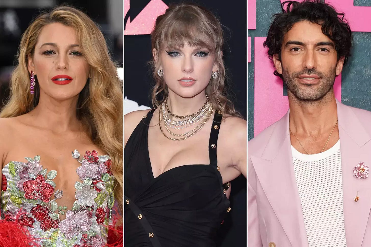 Blake Lively; Taylor Swift; Justin Baldoni Blake Lively; Taylor Swift; Justin Baldoni