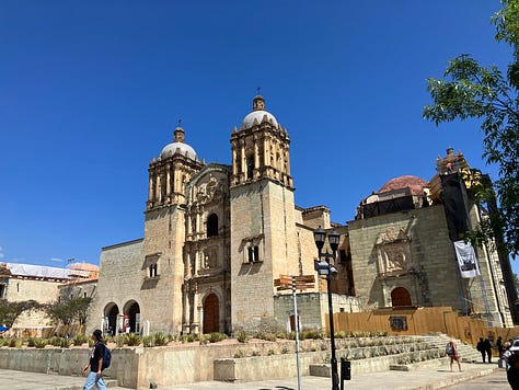 Oaxaca churches and cathedrals