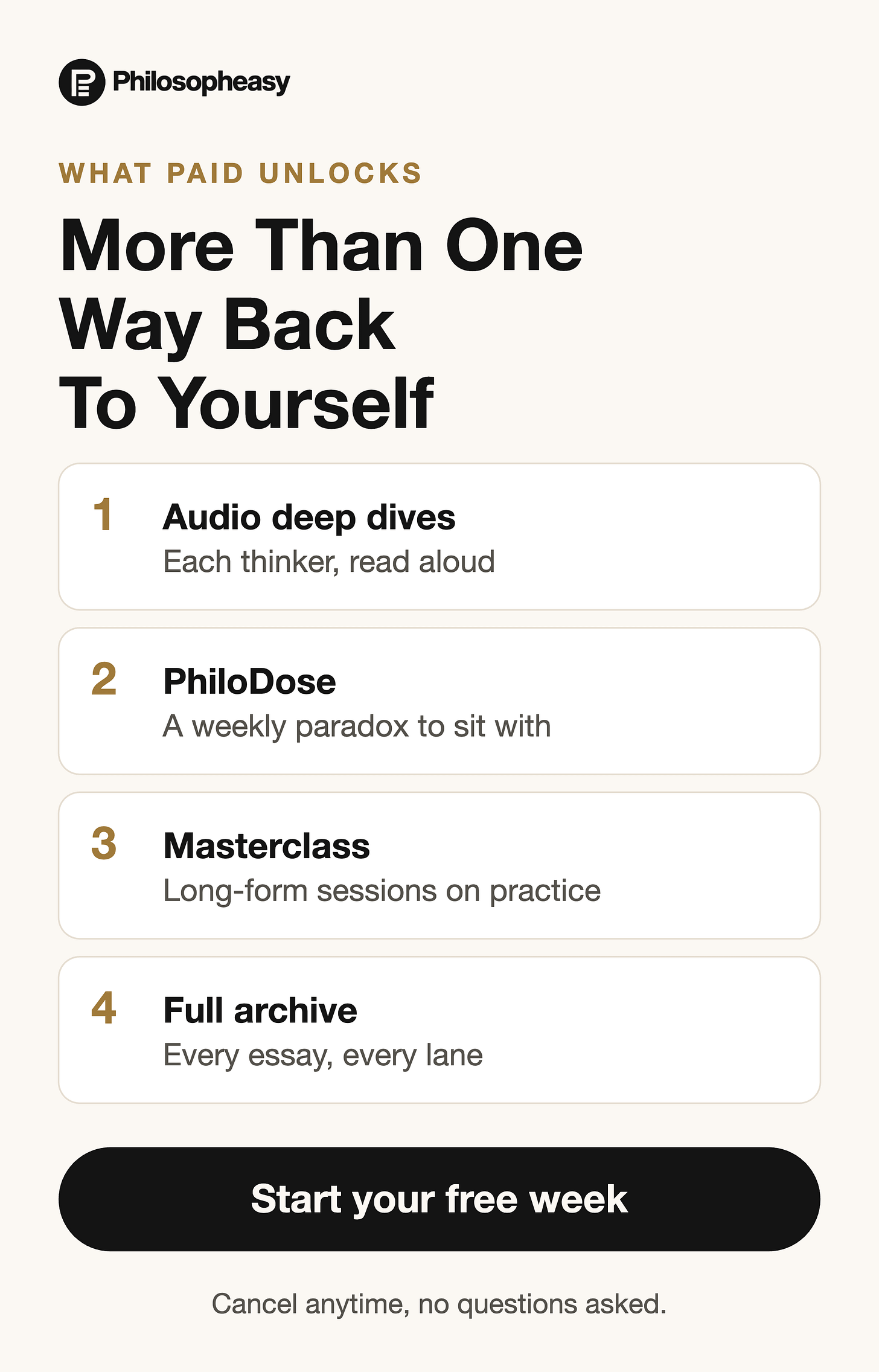 More Than One Way Back To Yourself More Than One Way Back To Yourself