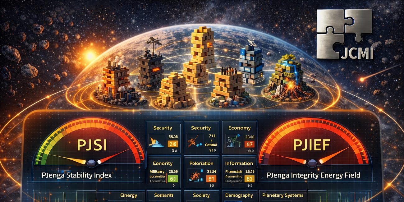4️⃣ The PJenga Dashboard