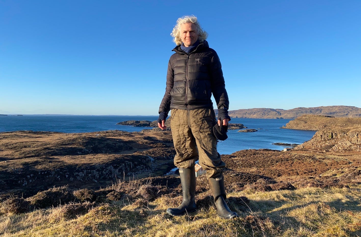 Roc Sandford on Gometra