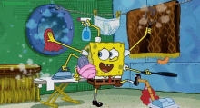 Spongebob Cleaning GIFs | Tenor
