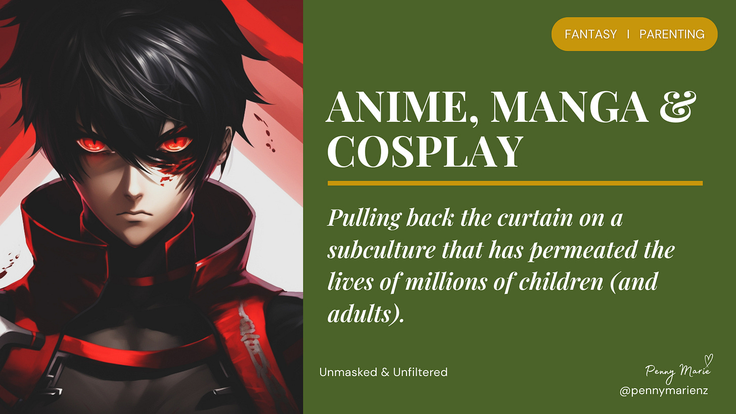 Anime Manga and Cosplay - Penny Marie NZ