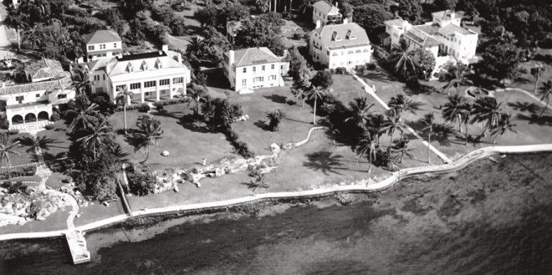 Aerial View of Millionaire's Row in 1948 Aerial View of Millionaire's Row in 1948
