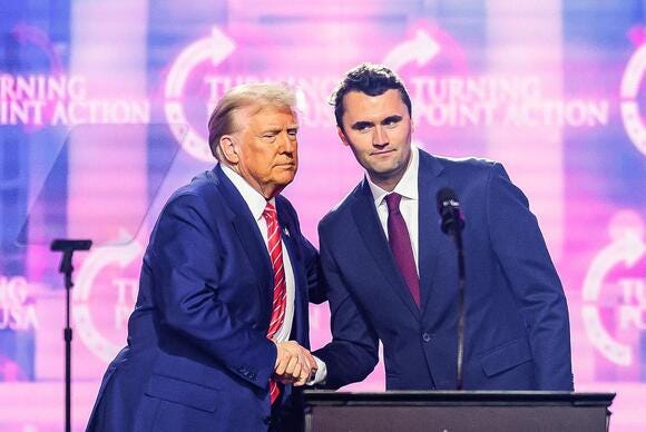 Trump Says Charlie Kirk Could Have Been a Future President - NewsBreak
