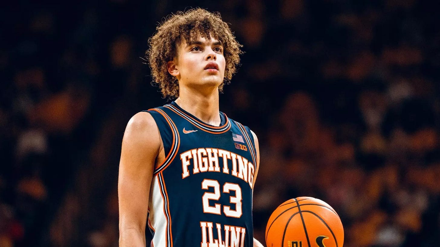 Keaton Wagler - 2025-26 - Men's Basketball - University of Illinois  Athletics