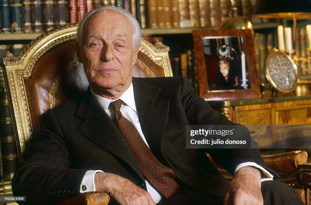 Banker Baron Guy de Rothschild News Photo - Getty Images