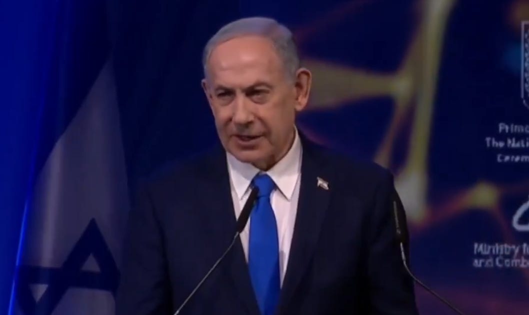 Netanyahu is describing social media as his "new battlefield". We are all his targets now.