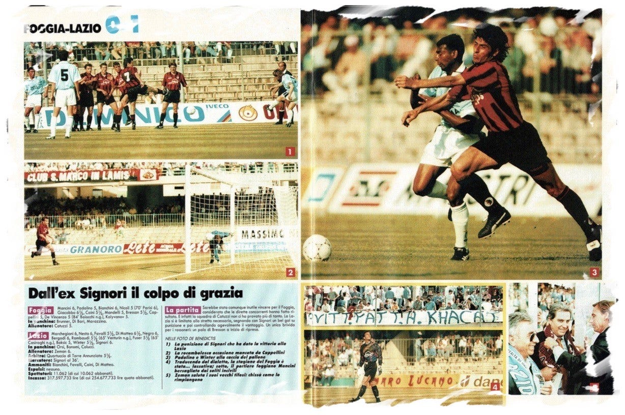 Bookends: Zeman, Signori and the day the dream died in Foggia, image size:1228x816