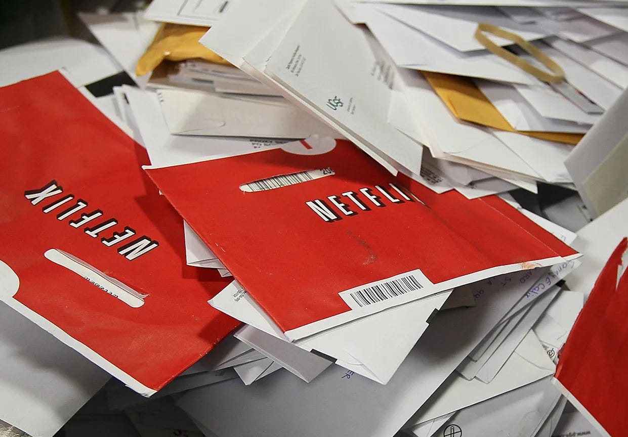 As Netflix sends out its final DVDs, subscribers mourn 'the nostalgia of  getting envelopes in my mailbox'