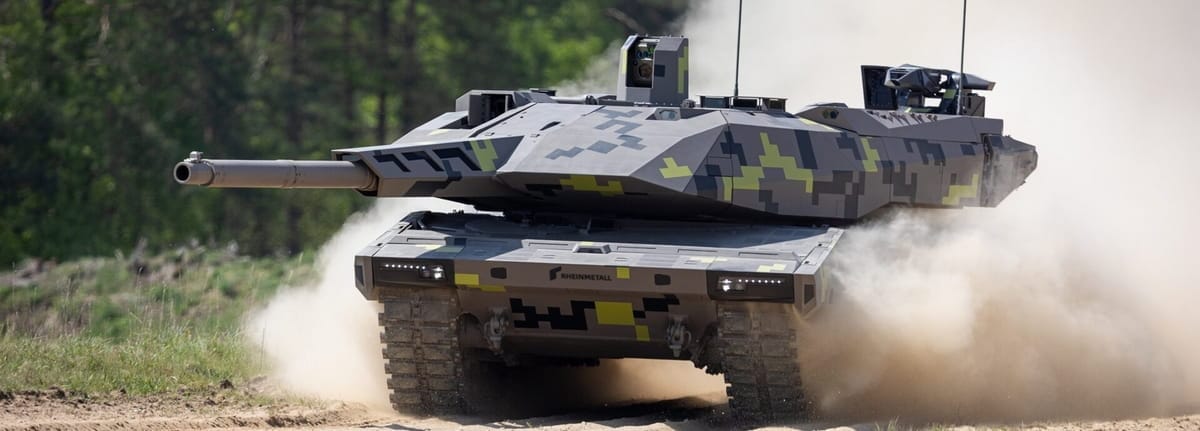 Un char Panther de Rheinmetall
