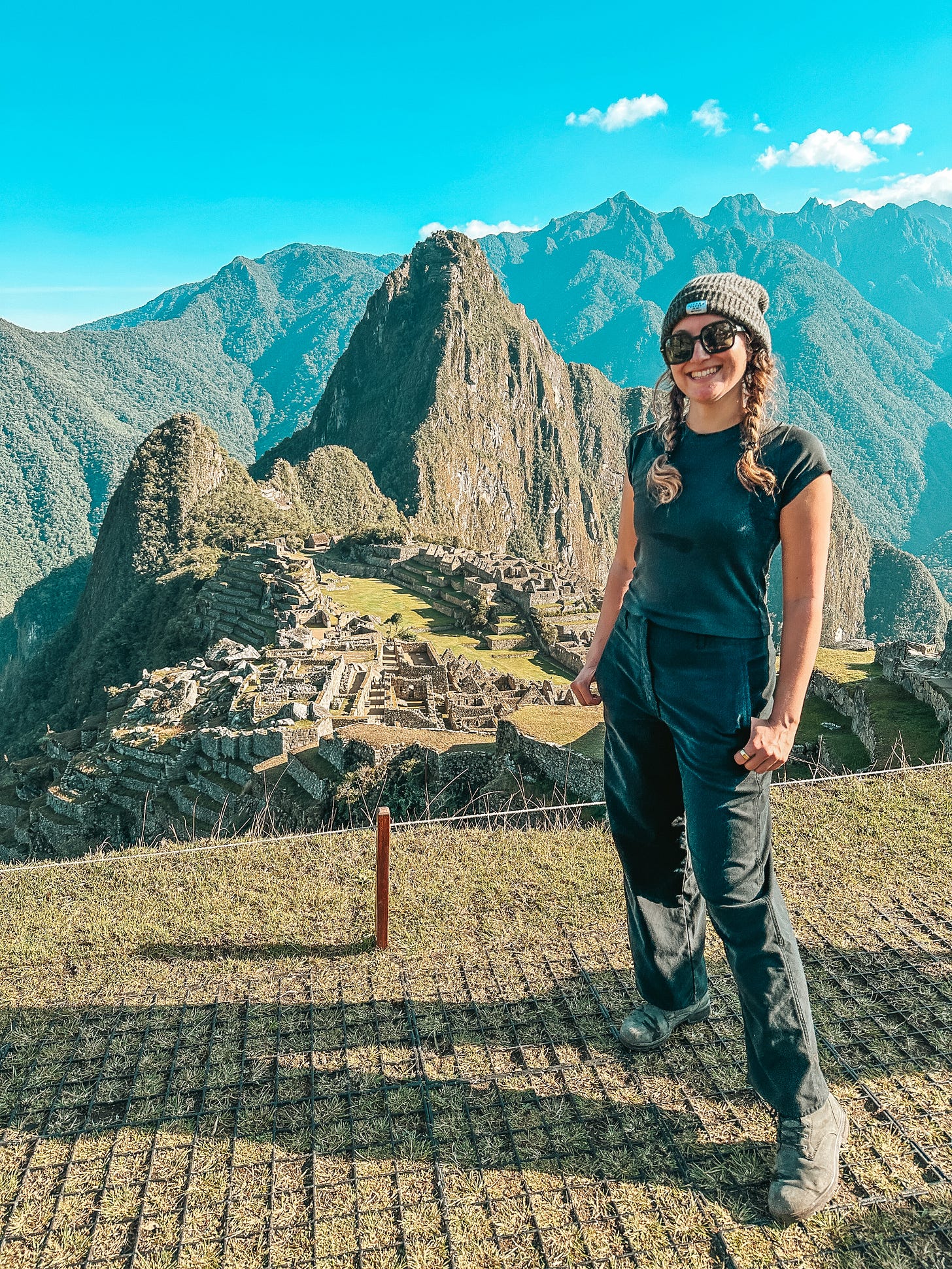 woman machu picchu