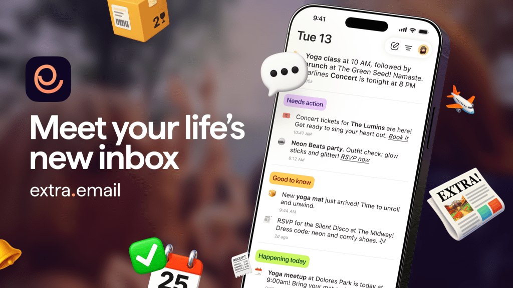 Former Pinterest team redesigns email with Extra — and it's actually good |  TechCrunch