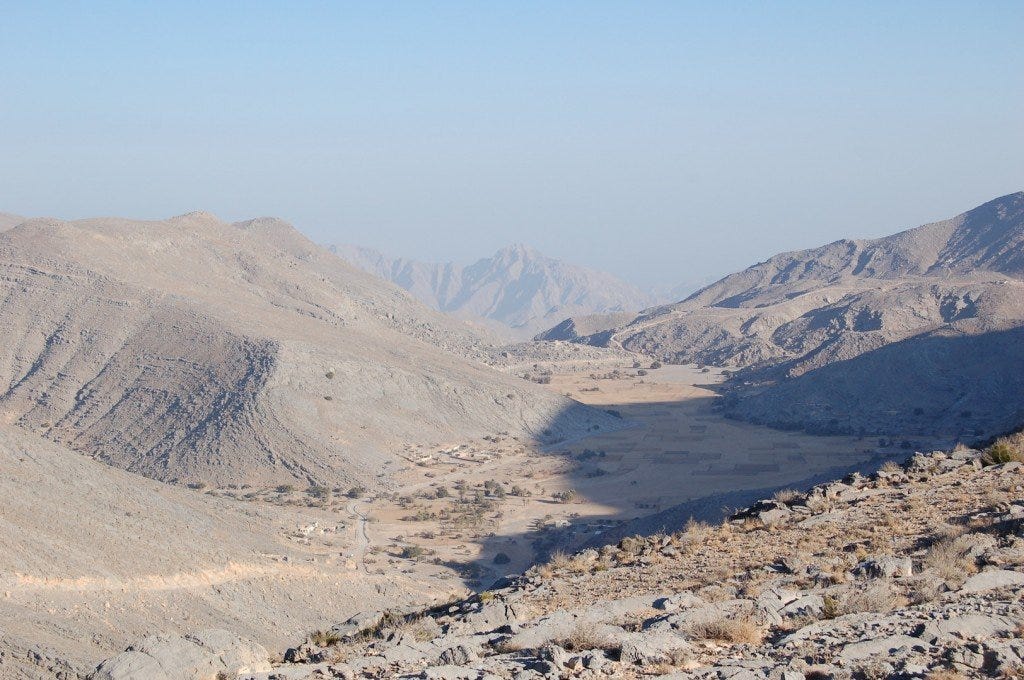 Outstanding scenery in Musandam