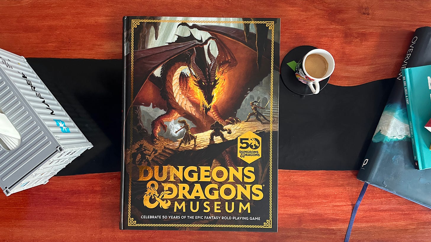 Το βιβλίο Dungeons & Dragons Museum