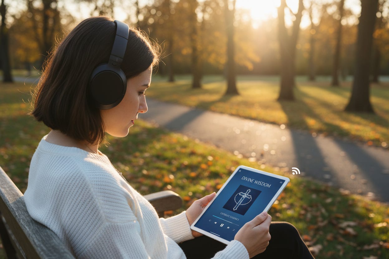 Catholic Audiobook Downloads:
Stream Faith Anywhere