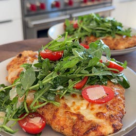 Cheesy Chicken Milanese