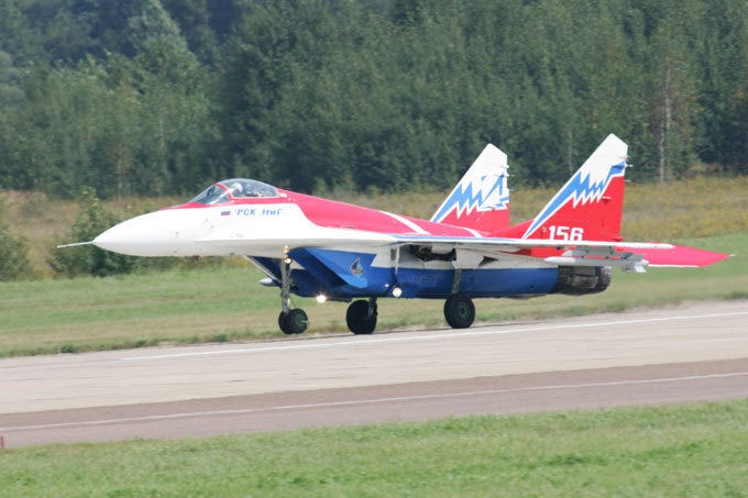 MiG-29: Designed for superiority role in USSR