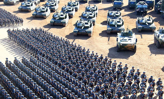 China military parade marks 90th anniversary of PLA | Arab News