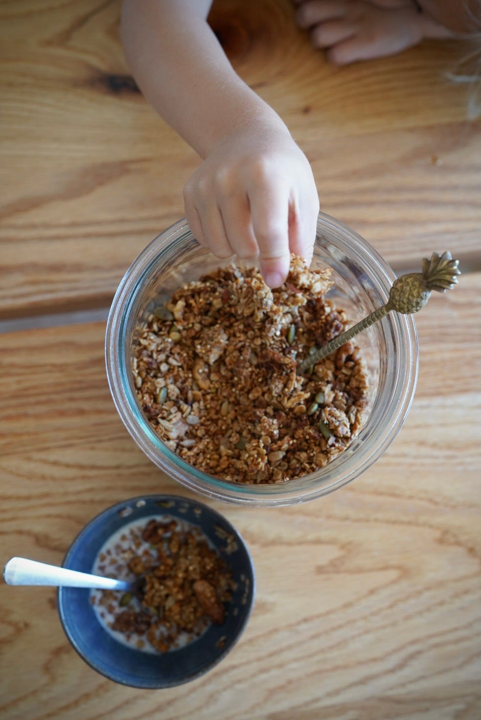 Cinnamon & Apple Granola recipe by Alisa Brown