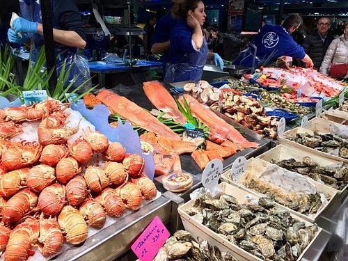 free market in Toulouse