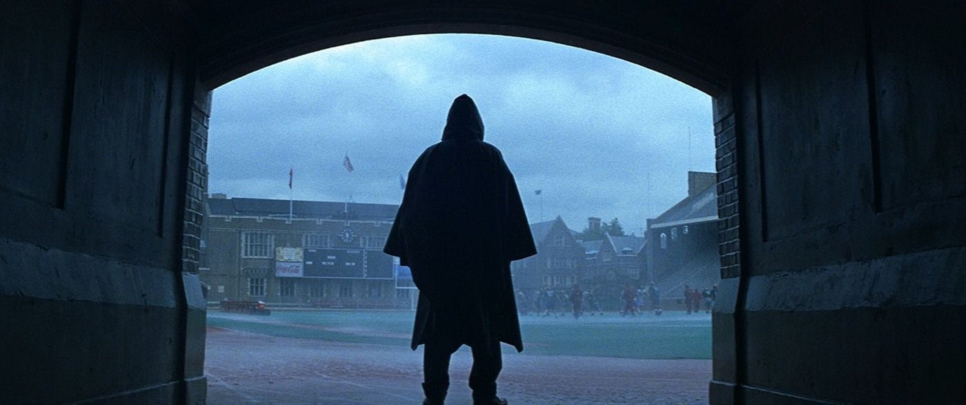 One Perfect Shot على X: "UNBREAKABLE (2000) Cinematography by Eduardo Serra  Directed by M. Night Shyamalan Explore more shots in our database:  https://t.co/r4wvBG6m1l https://t.co/eGEjY06mb4" / X