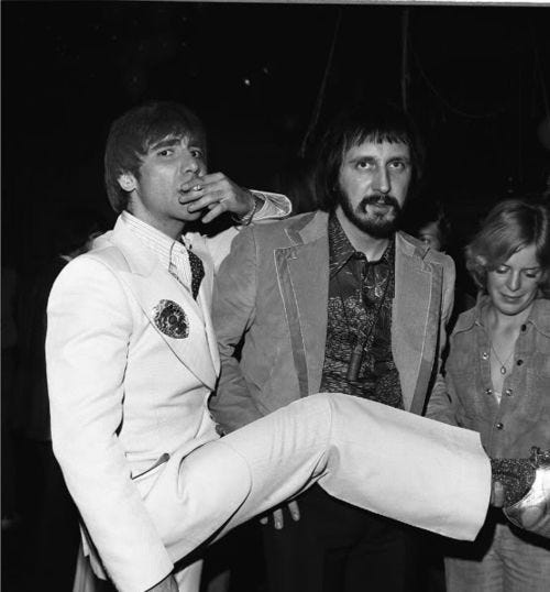 Keith Moon & John Entwistle | Keith moon, John entwistle, Keith
