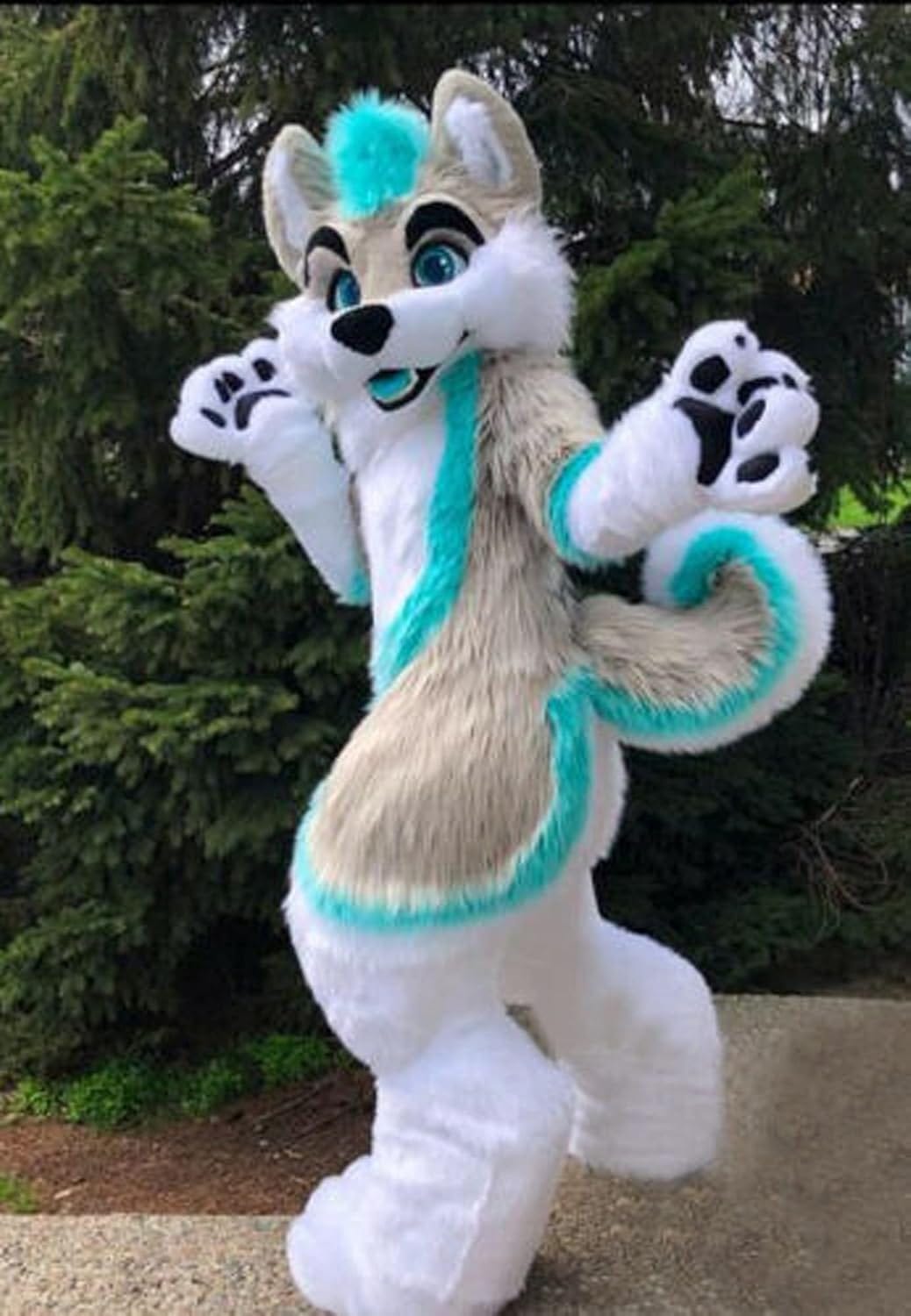 Disfraz de Traje de Traje Completo Gris Azul Personalizable para  Adolescentes y Adultos