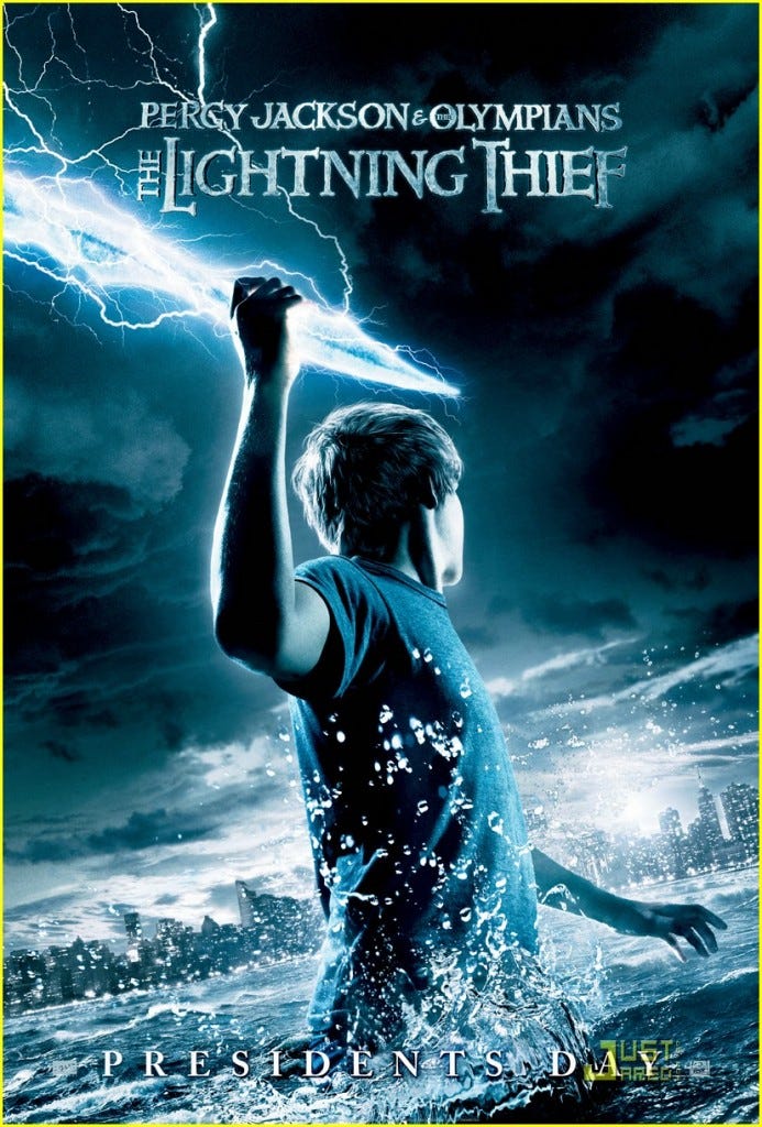Percy Jackson inside