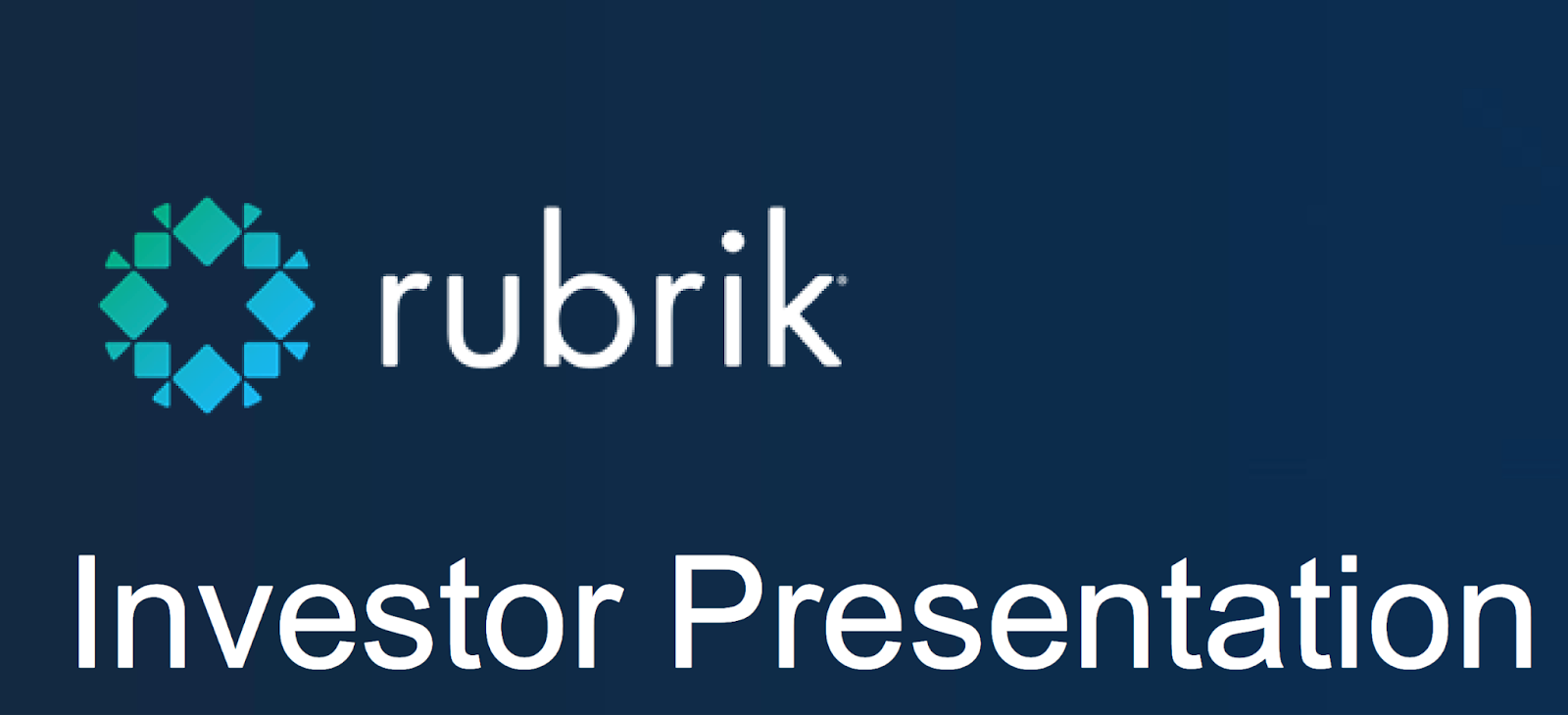 個股報告：Rubrik- 從備份軟體蛻變為雲端資安平台，現在布局正當時 - MimiVsJames美股即時策略分享
